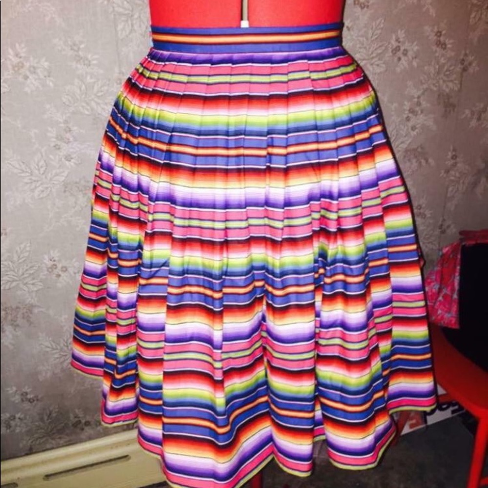 Mexican circle skirt